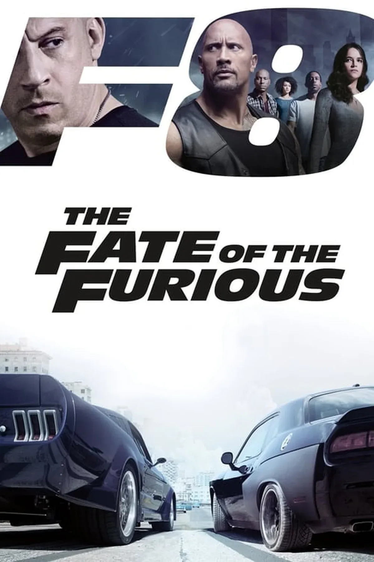 Xie Miao in a dynamic martial arts pose against a neon-lit cityscape background, fists clenched and ready for combat, in the style of a cinematic poster for The Furious 2026