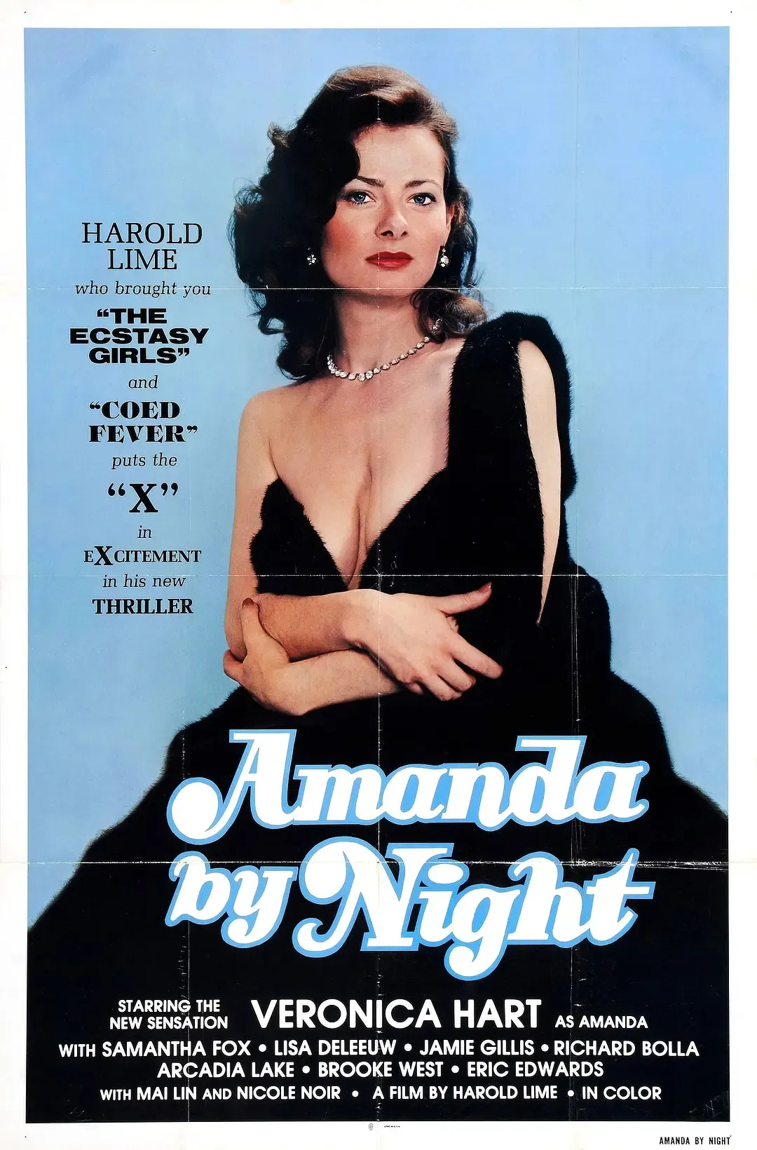 The Night Amanda 1981 film still showing the gritty urban noir atmosphere