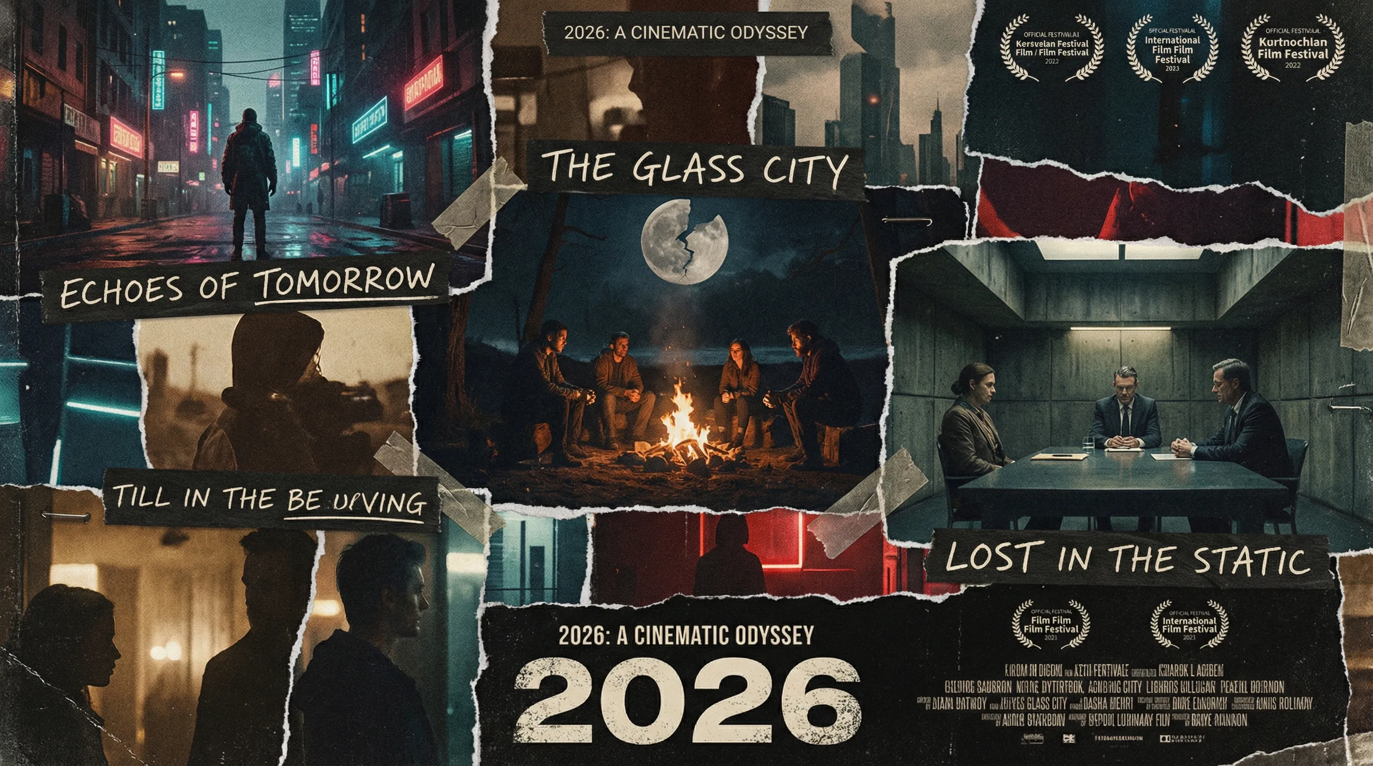 Collage of selected 2026 independent film posters