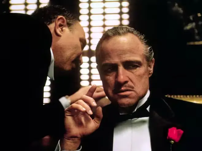 Scene from The Godfather trilogy