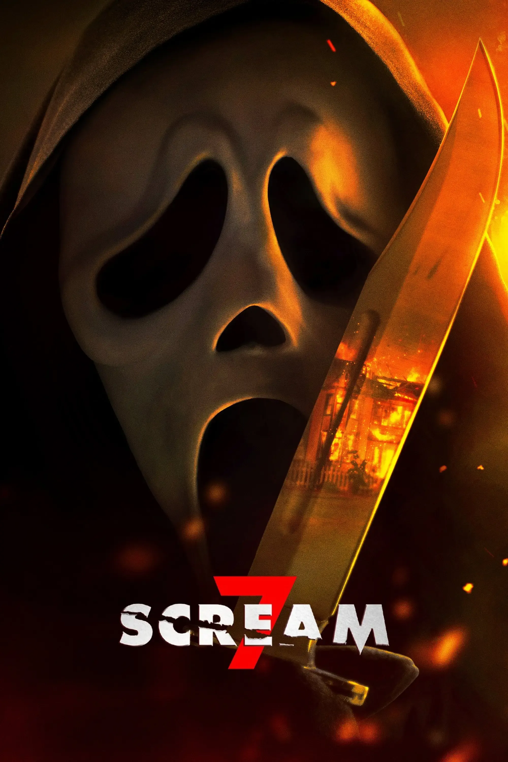 Collection of 2026 horror movie posters including Scream 7 and horror characters