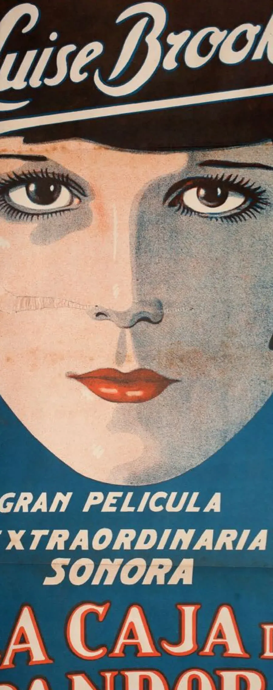 Detail from the original 1929 Spanish-language poster for Pandora's Box